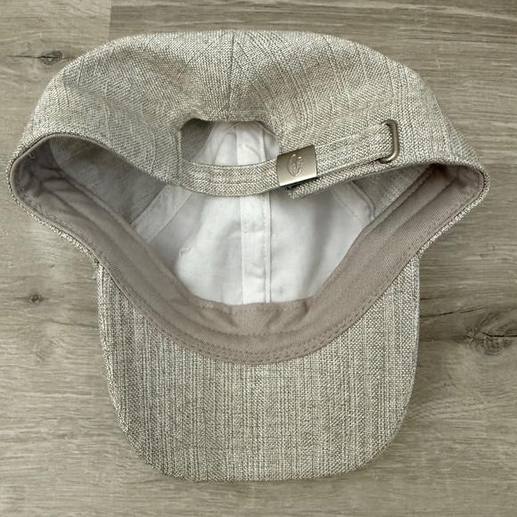 Conte of Florence Unisex beige Cotton Blend Hat Italy Classic Luxury - Picture 7 of 10